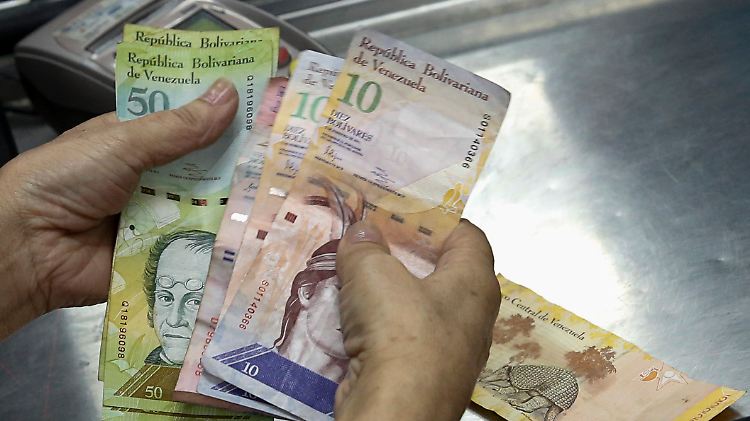 Venezuela leidet unter einer hohen Inflation.