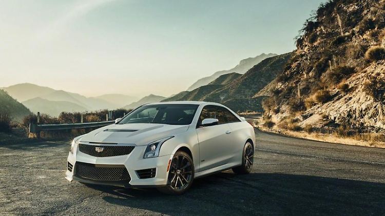 Sportliche Aufmachung, kräftiger V6-Motor: Der Cadillac ATS leistet 455 PS.
