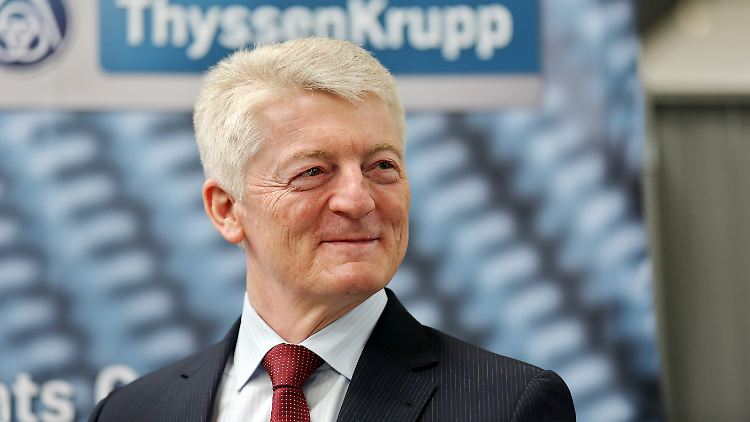Hiesinger hatte die Führung von ThyssenKrupp im Januar 2011 übernommen.