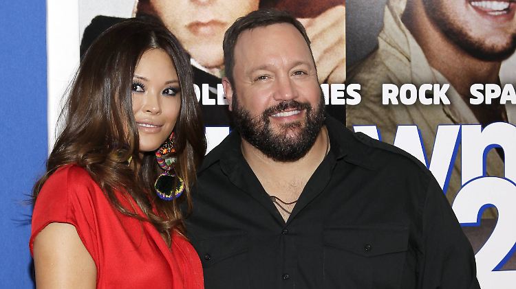 In Hollywood eine Seltenheit: Kevin James und seine Frau Steffania sind seit zehn Jahren verheiratet.