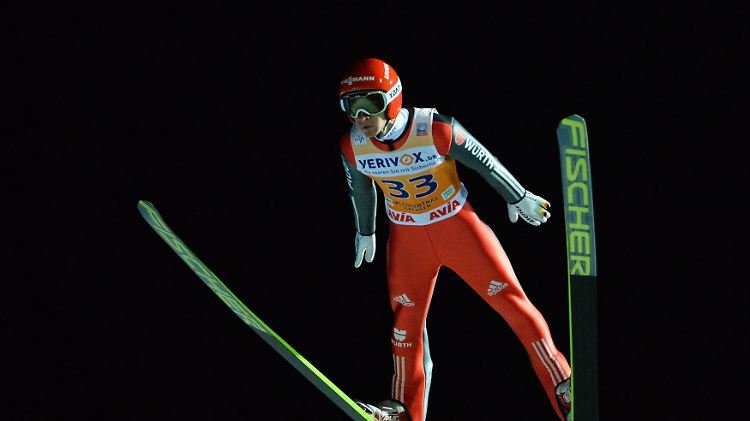 Auch Newcomer Markus Eisenbichler hielt das hohe Niveau.
