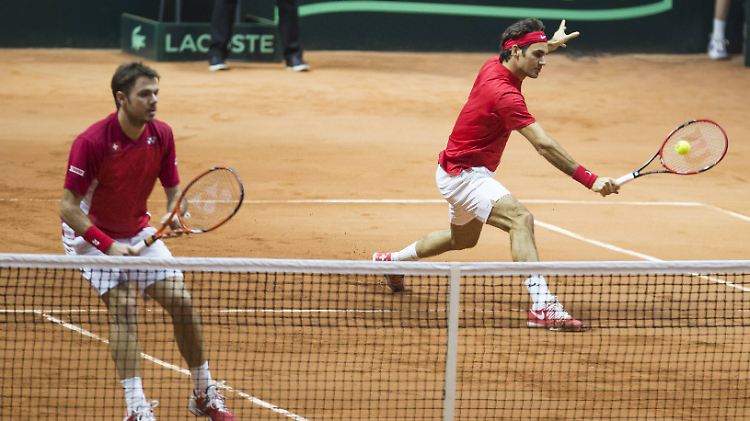 Wawrinka und Federer: zwei, die gute miteinander können.