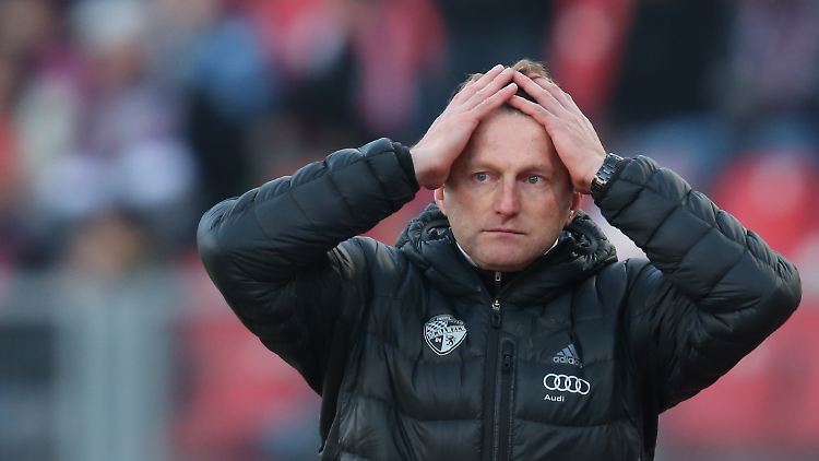 Heute ohne Fortune: Ingolstadts Trainer Ralph Hasenhüttl.