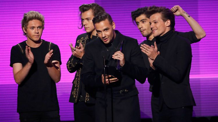 Gleich drei Preise gingen an das Quintett "One Direction", das viele Mädchenherzen im Sturm erobert hat.