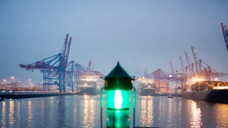 In Europas Häfen gibt es viel zu tun - der Export läuft bestens
