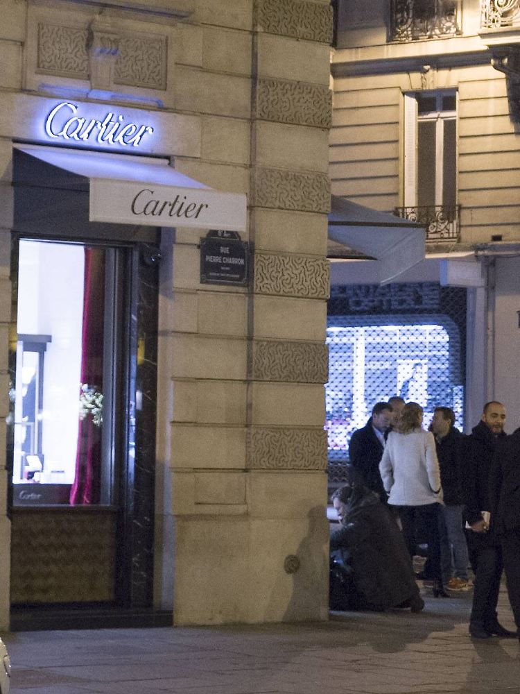 Auf diese Schmuckfiliale in der Pariser Innenstadt hatten es beide Täter abgesehen.