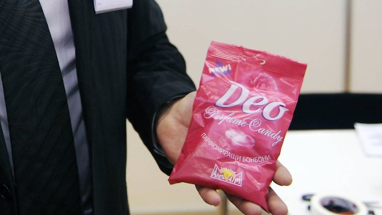 "Deo Perfume Candy" soll die Welt im Sturm erobern - neu ist die Idee nicht.