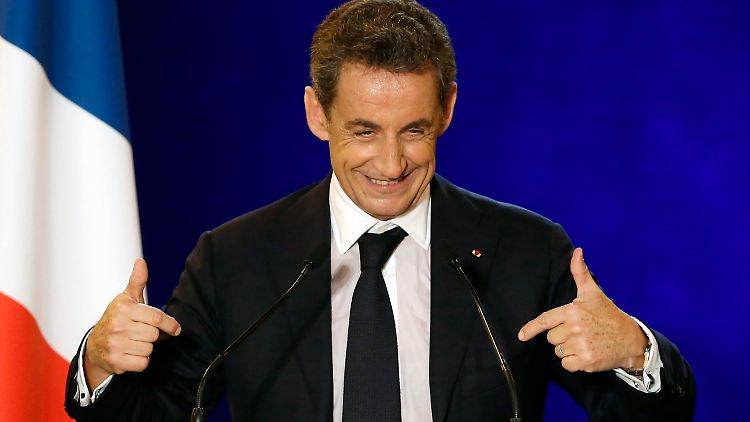 Nicolas Sarkozy ist nach der Wahlpleite gegen Hollande wieder oben auf.