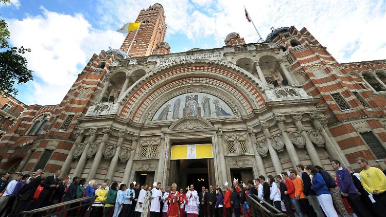 Das wichtigste katholische Gotteshaus der Insel: die Westminster Cathedral.