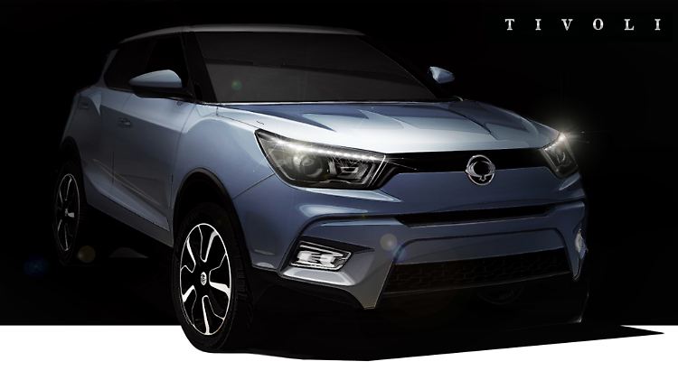 Das Mini-SUV Tivoli wird die Produktpalette von Ssangyong ab 2015 erweitern.