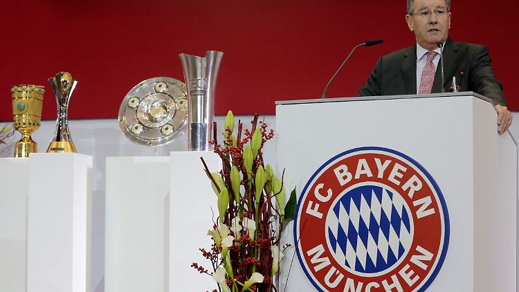 Schöne neue Bayern-Welt: Präsident Karl Hopfner konnte beeindruckende Zahlen präsentieren.