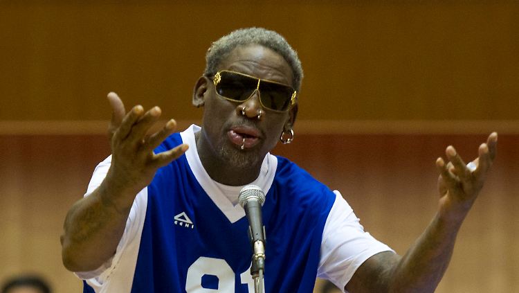 Exzentrisch: Dennis Rodman.
