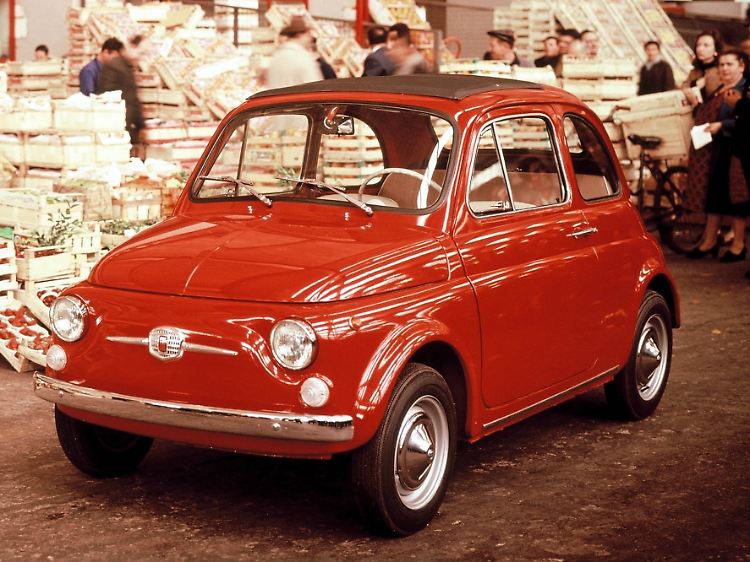Wie dieser Fiat 500 heißt, ist leider nicht bekannt.