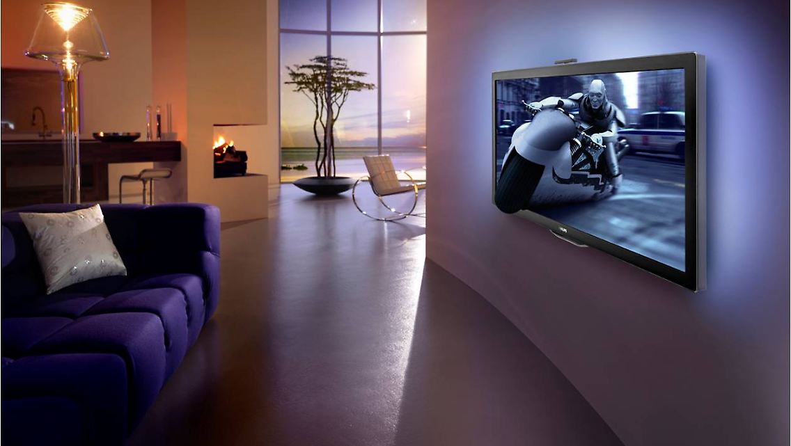 Der Philips Cinema 21:9 soll der erste 3D-Fernseher im Kinoformat sein. Er hat eine Bildschirmdiagonale von 148 Zentimetern
