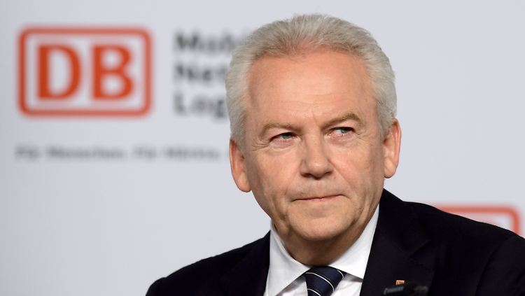 "Wir machen kein Dumping": Bahnchef Rüdiger Grube.