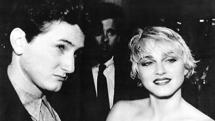 Wurde nie geschlagen oder gefesselt: Madonna mit ihrem ehemaligen Ehemann Sean Penn. 
