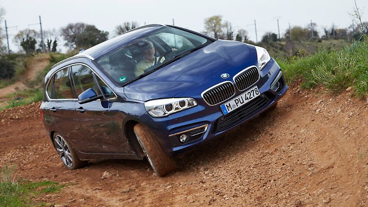 Den hauseigeenn X-Modellen von BMW soll der Active Tourer keine Konkurrenz machen.