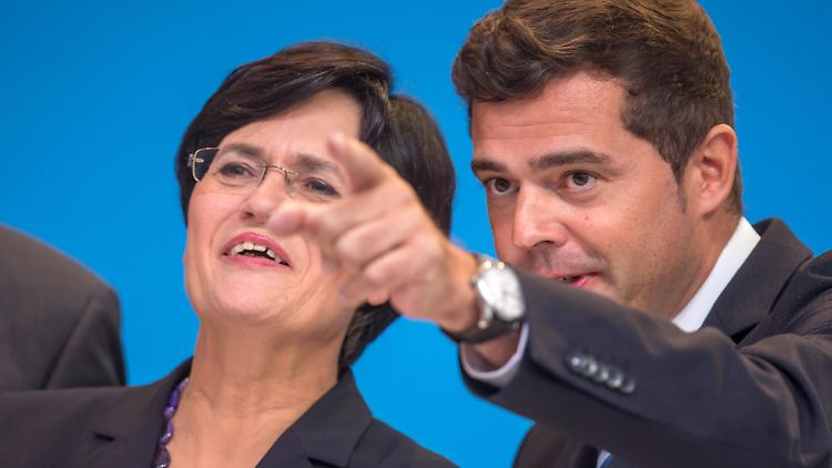 Sie hat schon in Thüringen regiert, er würde offenbar auch ganz gern: Lieberknecht und Mohring.