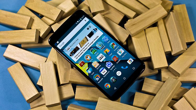 Das Nexus 6 hat ein 6 Zoll großes QHD-Display.