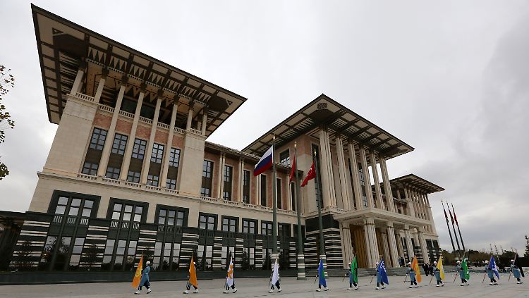 Erdogans Palast soll die "neue Türkei" verkörpern.