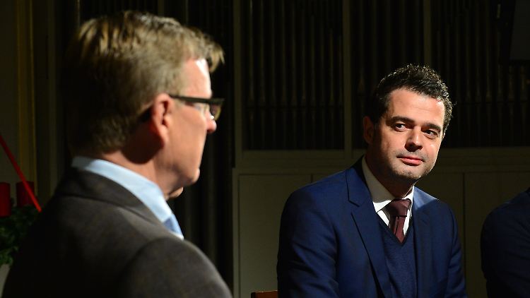 Mohring (r.) wollte Ramelow (l.) verhindern - zur Not auch mit den Stimmen der AfD.