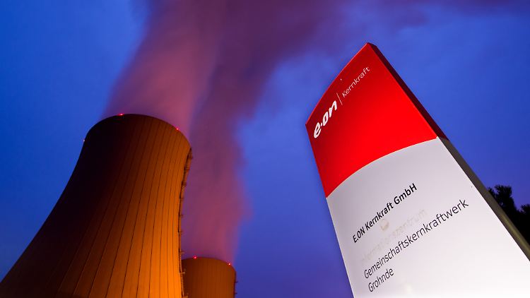 Kernkraftwerk Grohnde in der Gemeinde Emmerthal im Landkreis Hameln-Pyrmont.