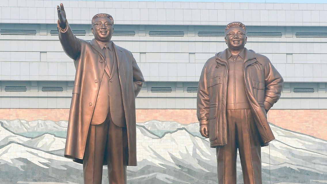 Der noch junge Kim Jong-Un ist nur deshalb Führer seines Landes geworden, weil er in direkter Linie von Staatsgründer Kim Il-Sung abstammt.