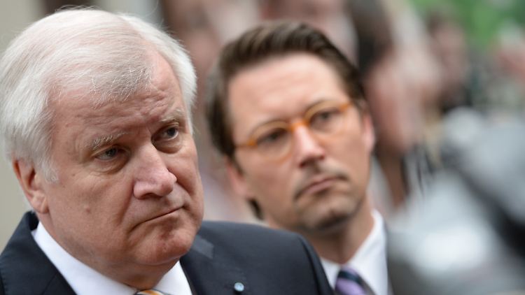 Brüllende Löwen oder knurrende Rauhaardackel? Seehofer (l.) und Scheuer.