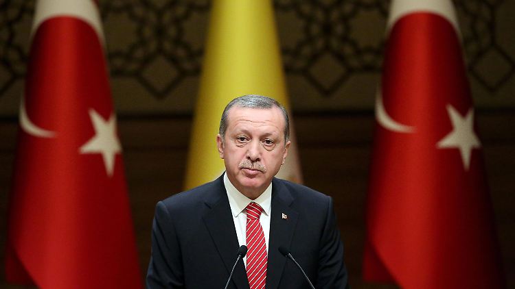 "Es herrscht ein großer Hass auf den Islam": Erdogan in Ankara.