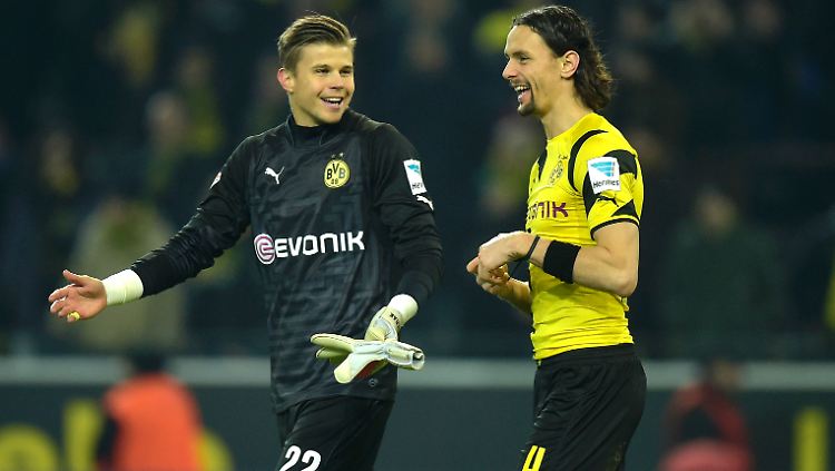 "Wir wollen und wir müssen in diesem Spiel auch beweisen, dass wir die Wende geschafft haben": Neven Subotic, hier mit Torwart Mitchell Langerak.