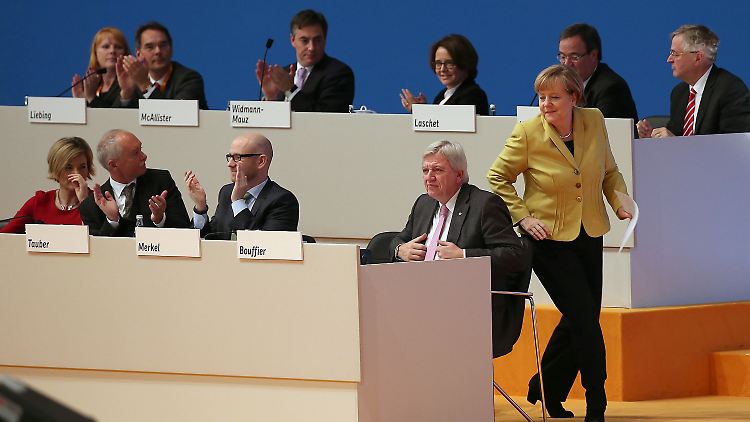 " Die CDU ist Merkel, und Merkel ist die CDU."