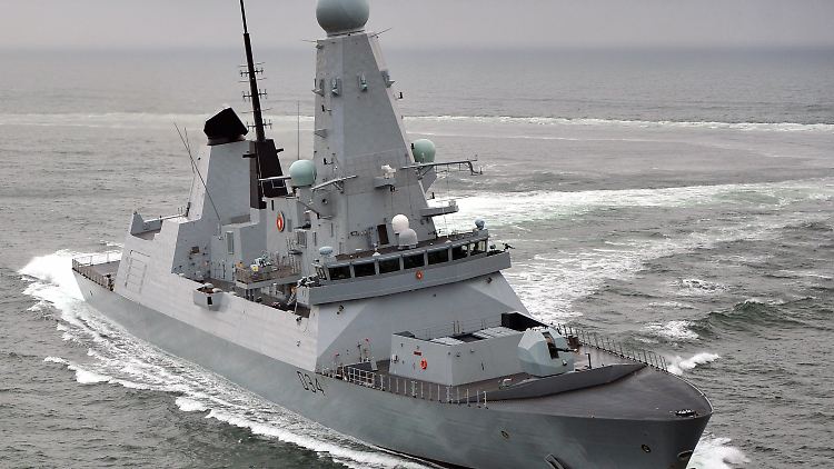 Die "HMS Diamond" gehört zu den modernsten britischen Kriegsschiffen - und ist nicht das erste Mal im Nahen Osten (Archivbild).