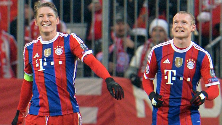 "Die ganz großen Spiele kommen im neuen Jahr": Bastian Schweinsteiger, links, und Sebastian Rode.