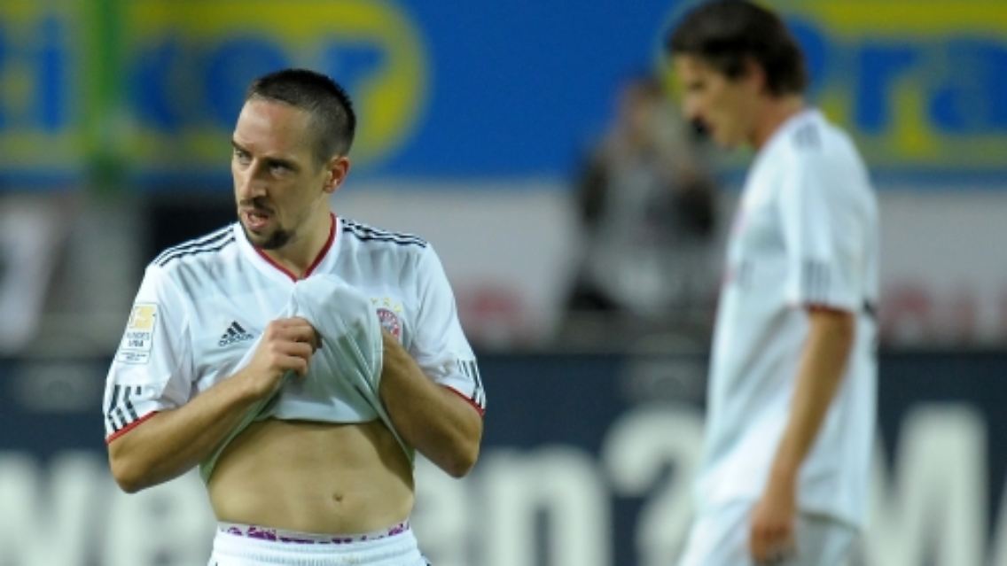 Noch nicht wieder der Alte: Franck Ribéry sucht noch nach der Form der vorletzten Saison.