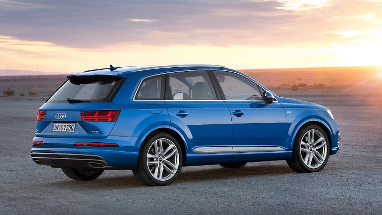 Mit 5,05 Meter in der Länge ist der Audi Q7 nicht wirklich klein.