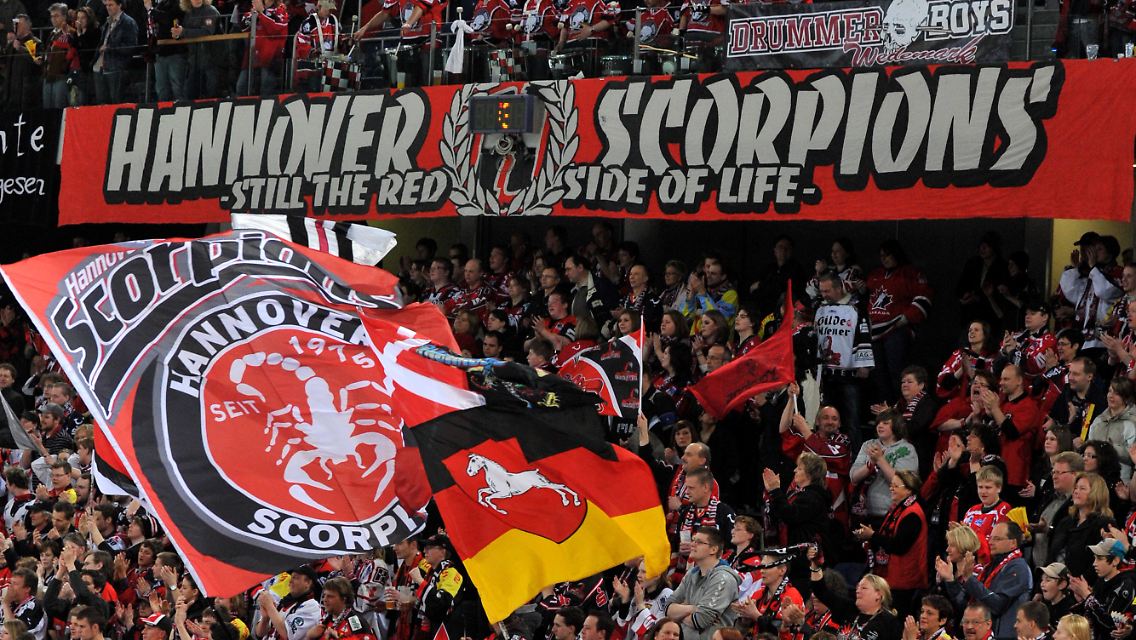 Meister, aber nicht Favorit: die Scorpions aus Hannover.