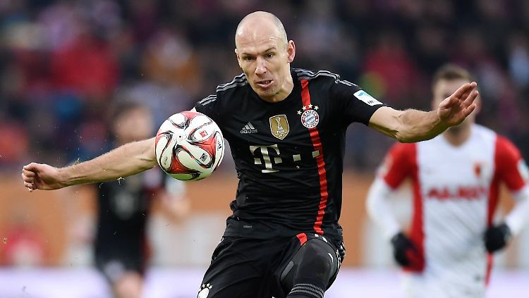 Ich bin da nicht nervös bei der Auslosung, ich freue mich nur": Arjen Robben.