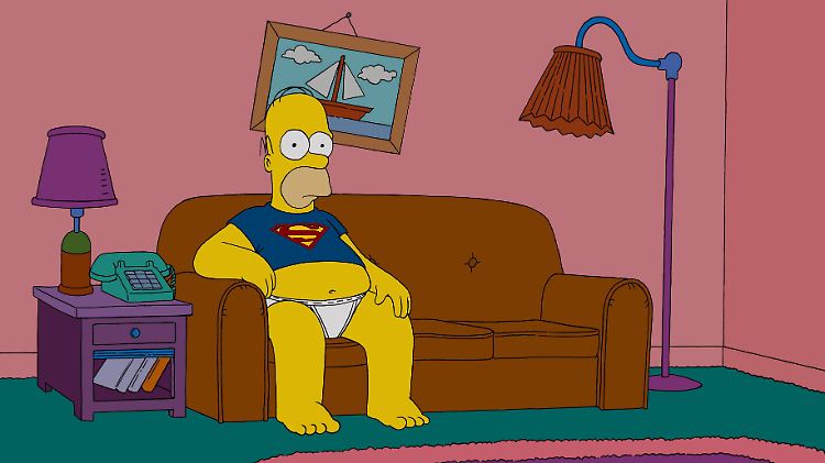 Vom Durchschnittsamerikaner zum Trottel: Homer Simpson in einer Szene aus "Die Simpsons - Der Film".