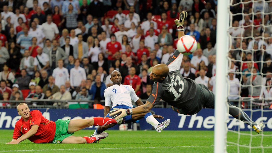 Held von Wembley: Englands Jermaine Defoe traf gegen Bulgarien dreimal.