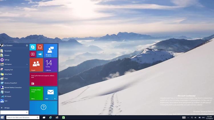 Mit Windows 10 beerdigt Microsoft das transparente Aero-Design.