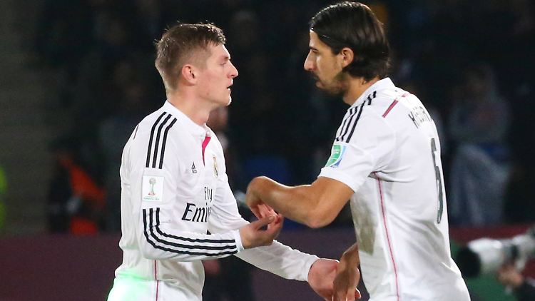 Schon wieder Weltmeister? Toni Kroos und Sami Khedira.