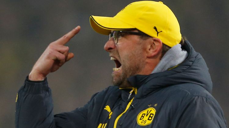 Positiv: BVB-Coach Jürgen Klopp wütete in der Hinrunde an der Seitenlinie vor sich hin, ließ aber die Schiedsrichter meist in Ruhe.