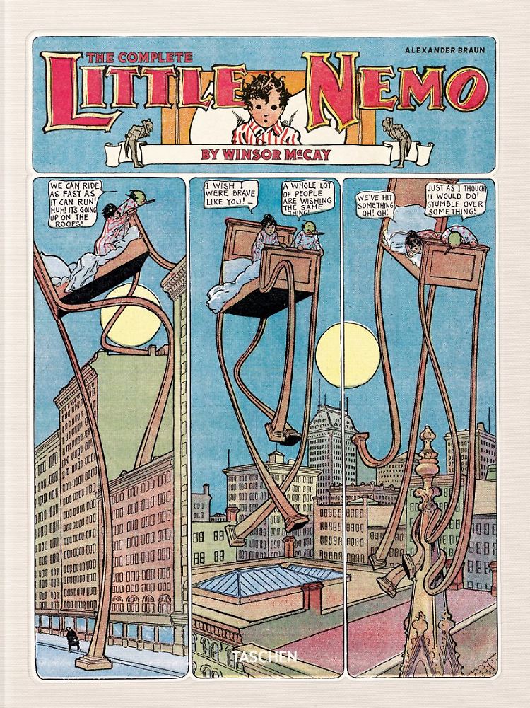 "Winsor McCays Little Nemo - Gesamtausgabe", erschienen bei Taschen, 708 Seiten, 34,4x44 cm, 150 Euro.