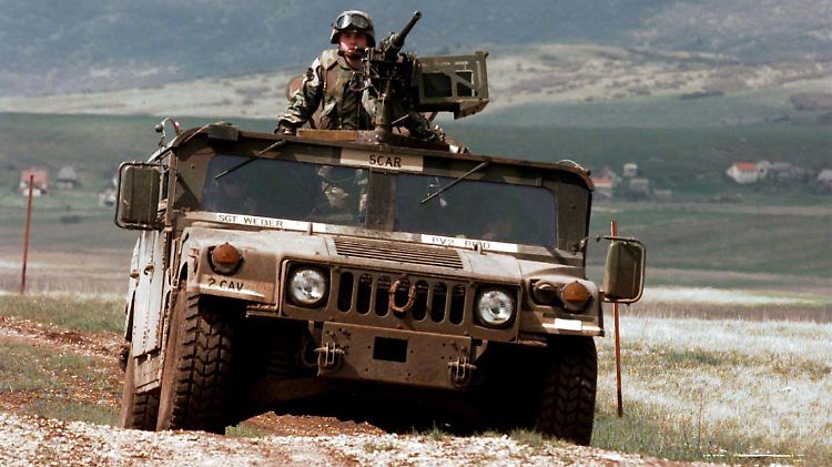 Legendär wurde der Humvee bei seinem Einsatz im Irak 1991.