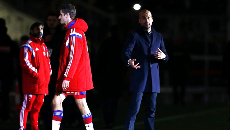 "Was Borussia Dortmund passiert ist, kann auch uns passieren": Josep Guardiola mit adventlichem Heiligenschein.