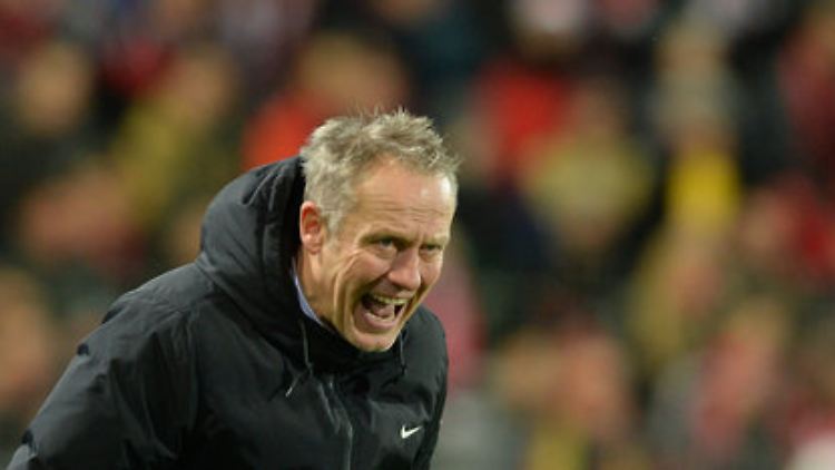 Freiburg und Trainer Christian Streich überwintern auf dem letzten Tabellenplatz.