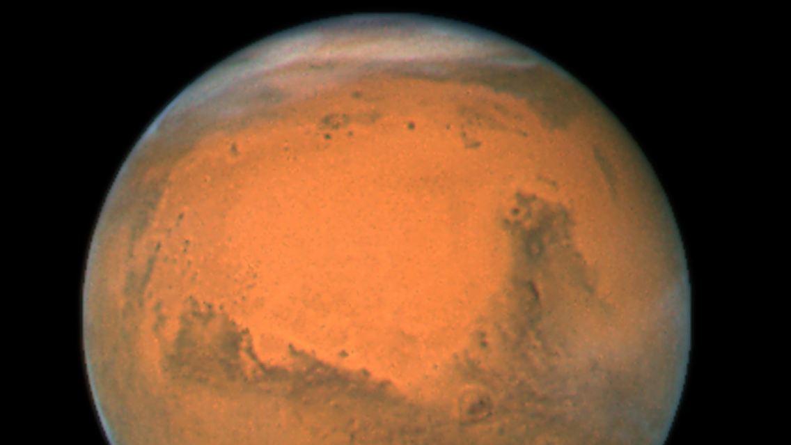 Unser planetarischer Nachbar, der Mars.