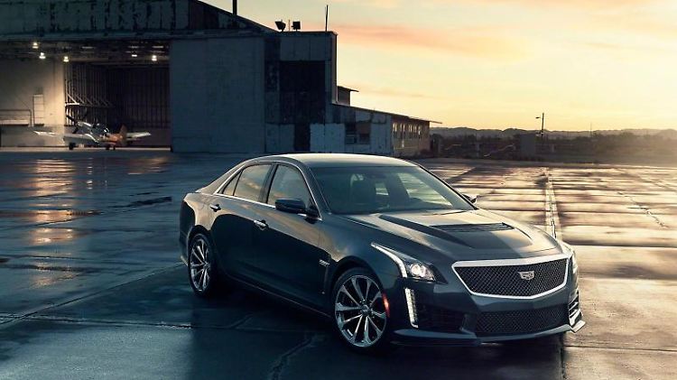 Der neue Cadillac CTS-V ist mit einem 6,2-Liter-V8 bestückt, der ein Spitzentempo von 320 km/h ermöglichen soll. 