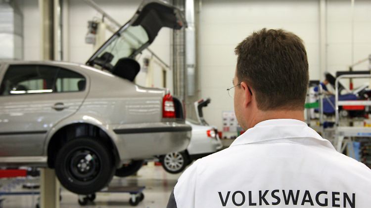 Produktion bei VW im russischen Kaluga.