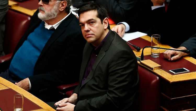 Das Linksbündnis Syriza von Alexis Tsipras lehnt die Sparpolitik der Regierung ab.